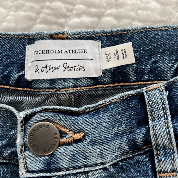 STOCKHOLM ATELIER DENIM SHORTS - Picture 4 of 8